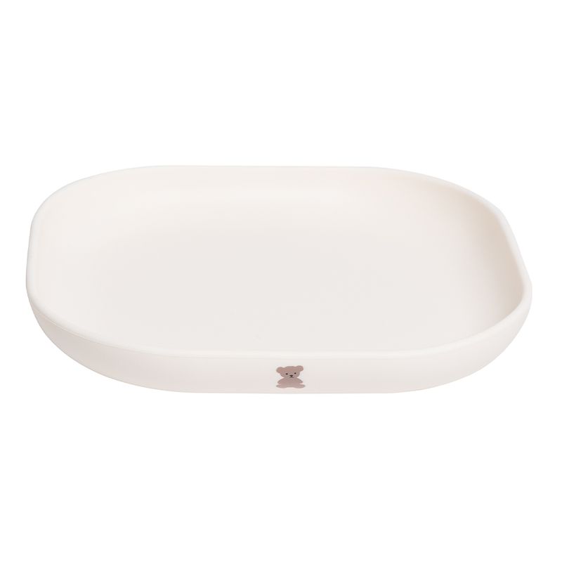 Tallerken i silikon -VELG FARGE