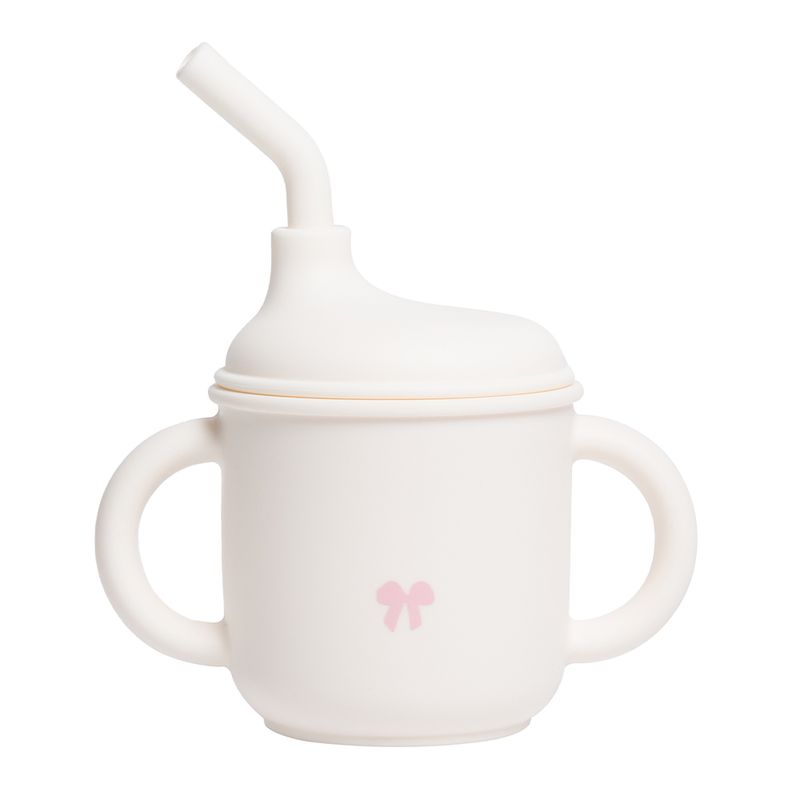 Kopp med sugerør 2in1 - VELG FARGE